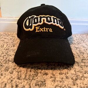 Corona Extra Black & Yellow Adjustable Ball Cap
